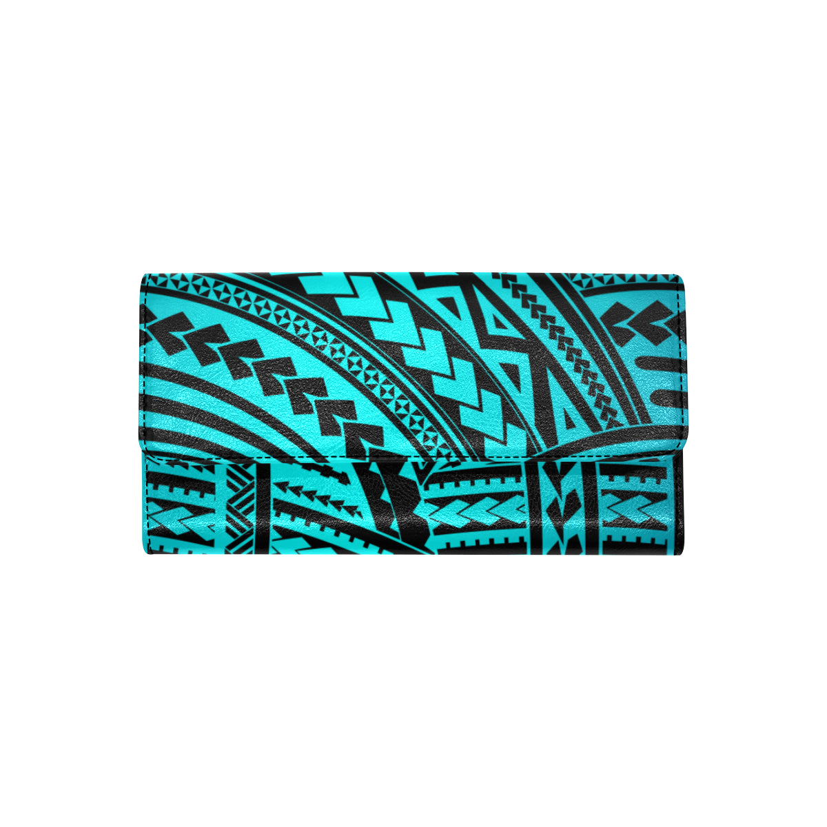 Polynesian Tribal Women's Trifold Wallet
