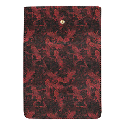 Gecko Pattern Print Design 04 Women's Trifold Wallet