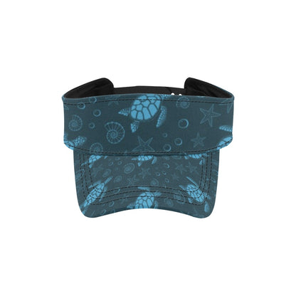 Sea Turtle Print Design LKS308 Unisex Sun Visor
