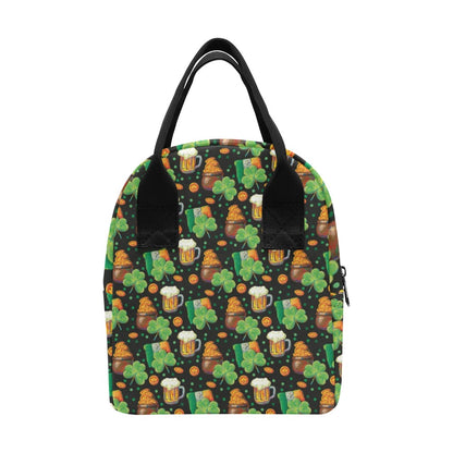St Patricks Day Print Design LKS303 Insulated Lunch Bag