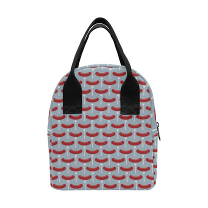 Sausage Print Design LKS301 Insulated Lunch Bag
