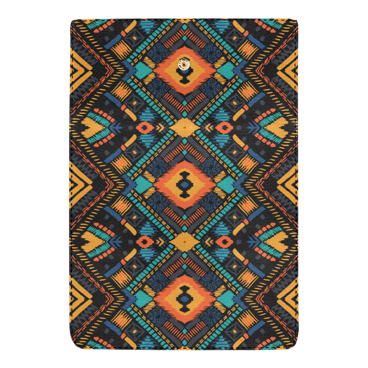 Kente Pattern Print Design 04 Women's Trifold Wallet