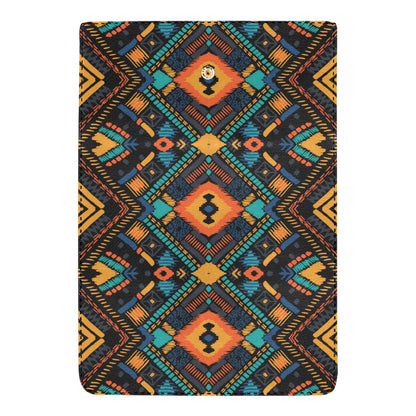 Kente Pattern Print Design 04 Women's Trifold Wallet