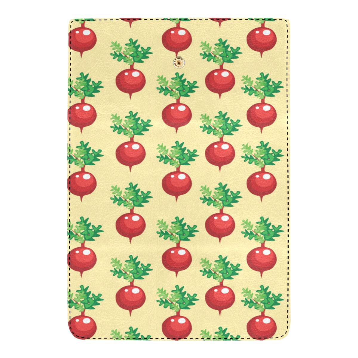 Radish Pattern Print Design A02 Women's Trifold Wallet