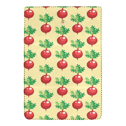 Radish Pattern Print Design A02 Women's Trifold Wallet