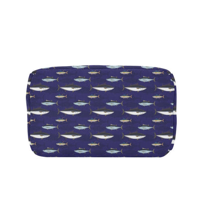Tuna Fish Print Design LKS304 Insulated Lunch Bag