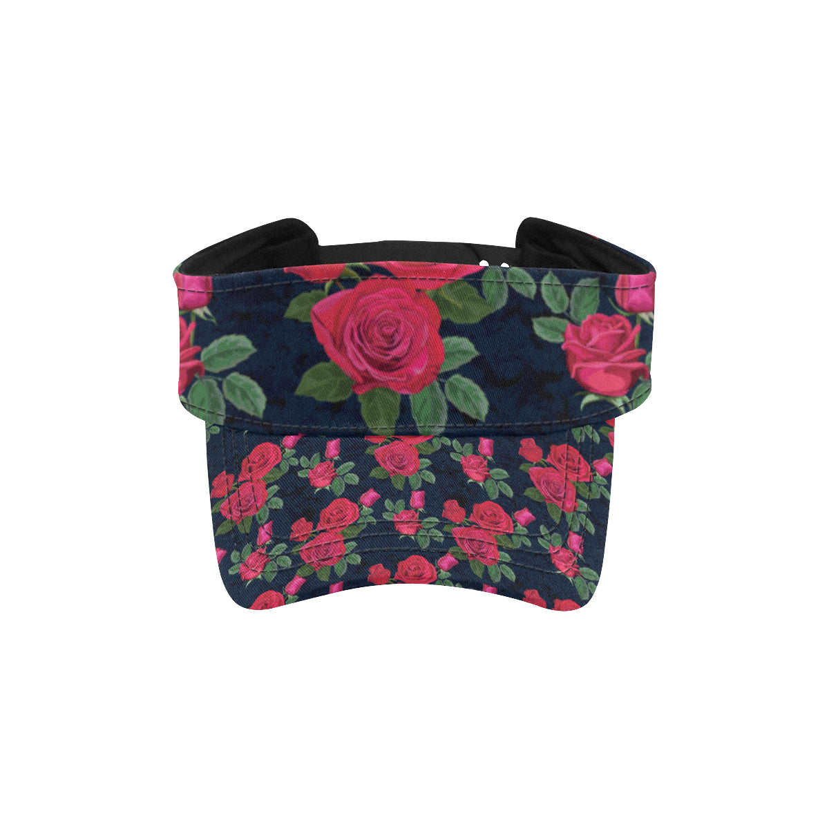 Rose Pattern Print Design A04 Unisex Sun Visor