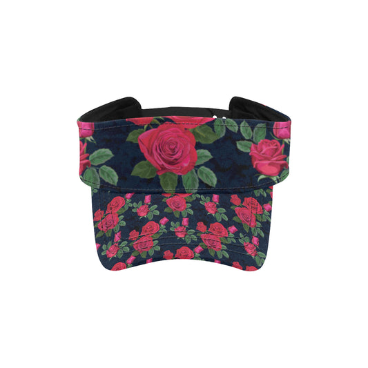 Rose Pattern Print Design A04 Unisex Sun Visor