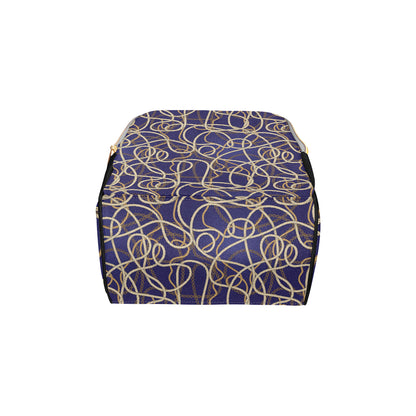 Rope Pattern Print Design A01 Diaper Bag Backpack