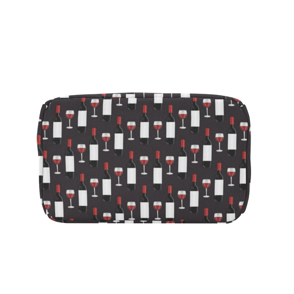 Wine Print Design LKS309 Insulated Lunch Bag