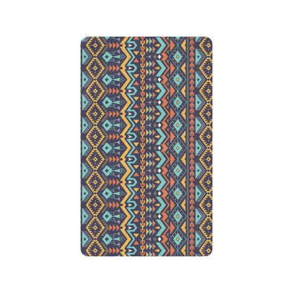 Aztec Style Print Pattern Rubber Doormat