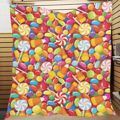Candy Pattern Print Design 02 Premium Quilt