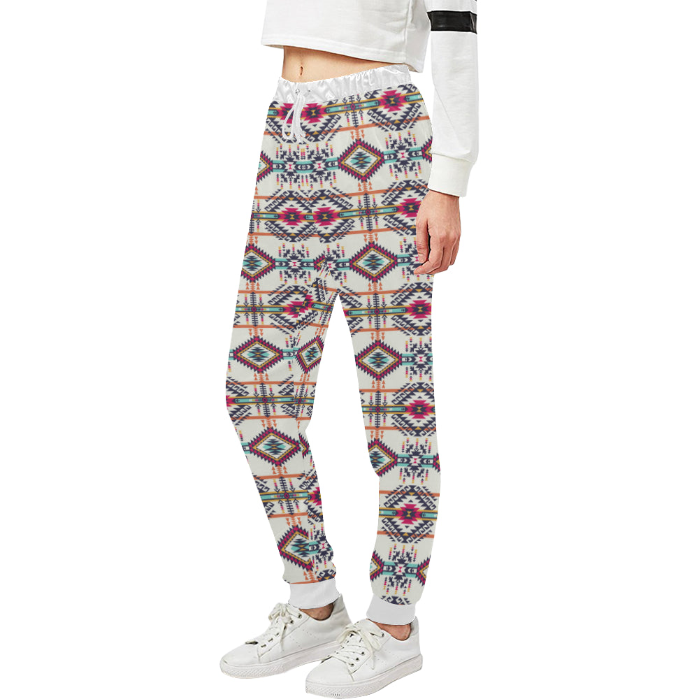 Indian Navajo Art Themed Design Print Unisex Sweatpants