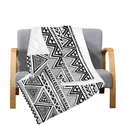 Draw Tribal Aztec Premium Quilt