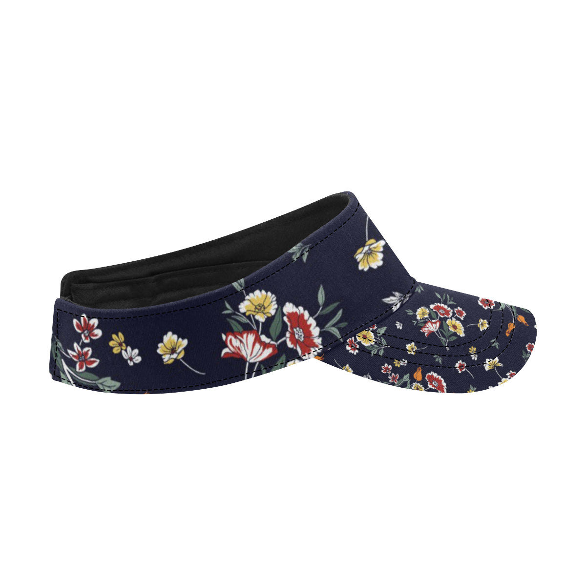 Summer Floral Pattern Print Design SF01 Unisex Sun Visor