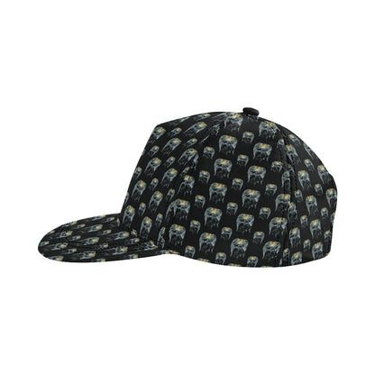 Angel with Wings Cute Design Print Snapback Cap