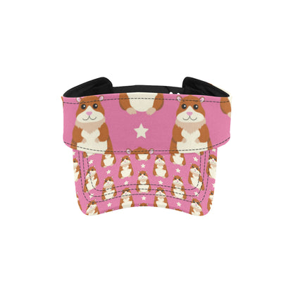 Hamster Cute Pattern Print Design 02 Unisex Sun Visor