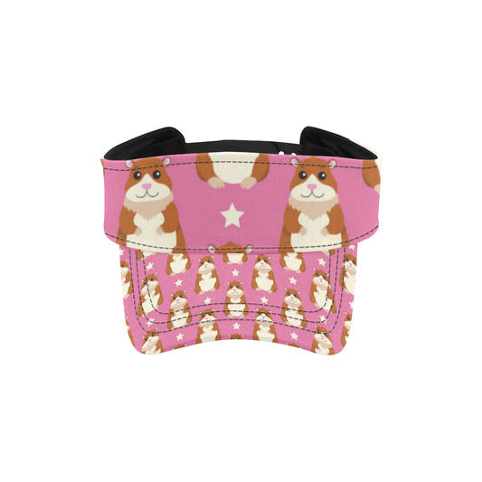 Hamster Cute Pattern Print Design 02 Unisex Sun Visor