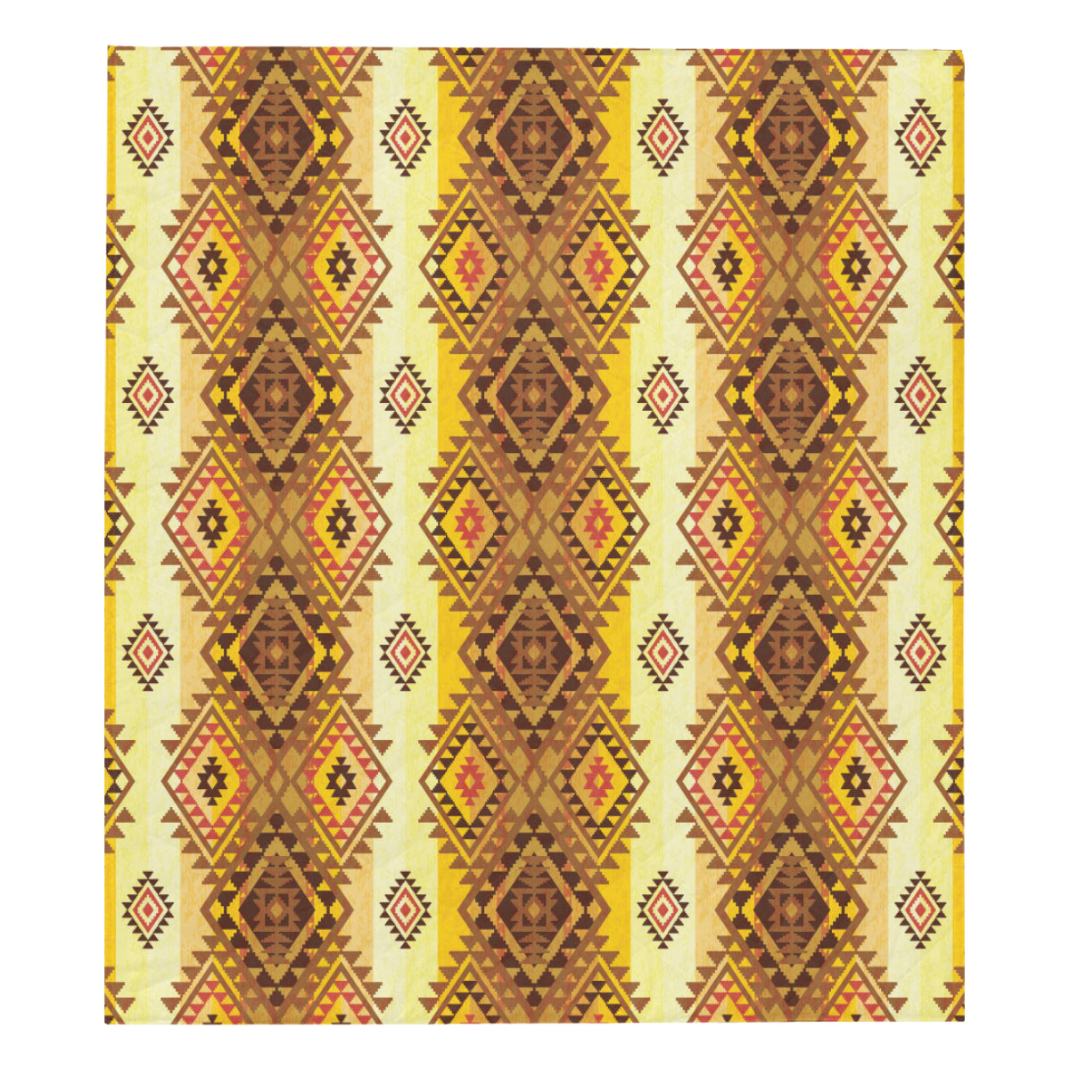 Native Pattern Print Design A09 Premium Quilt