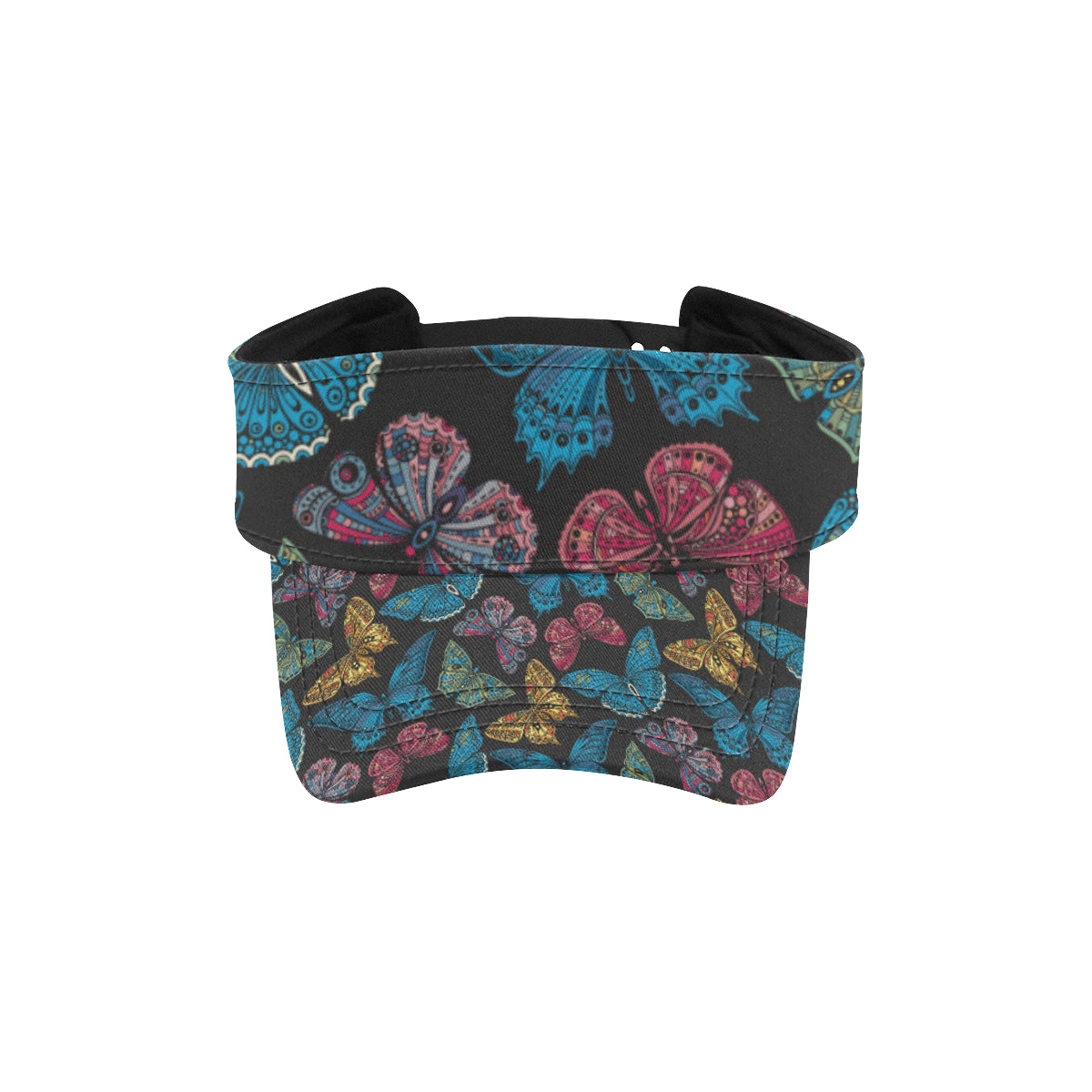 Butterfly Mandala Style Unisex Sun Visor