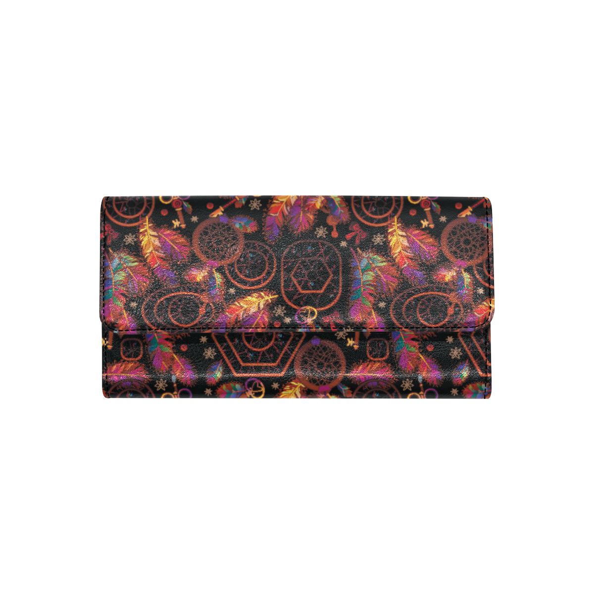 Dream catcher native american Women's Trifold Wallet