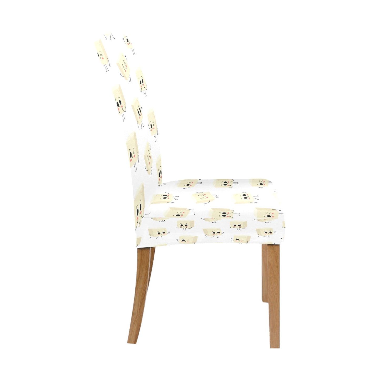 Tofu Print Design LKS301 Dining Chair Slipcover