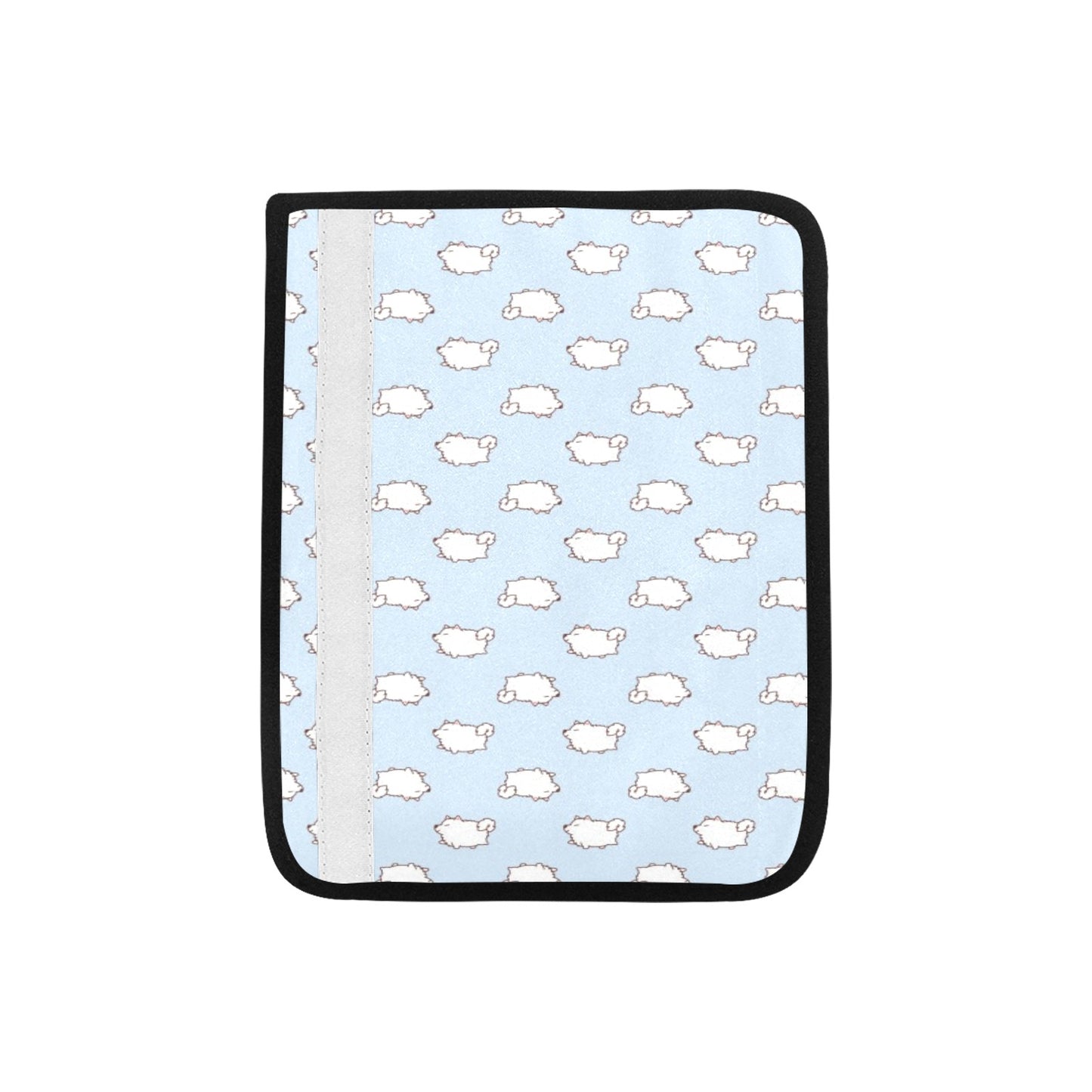 Samoyeds Print Design LKS301 Car Seat Belt Cover