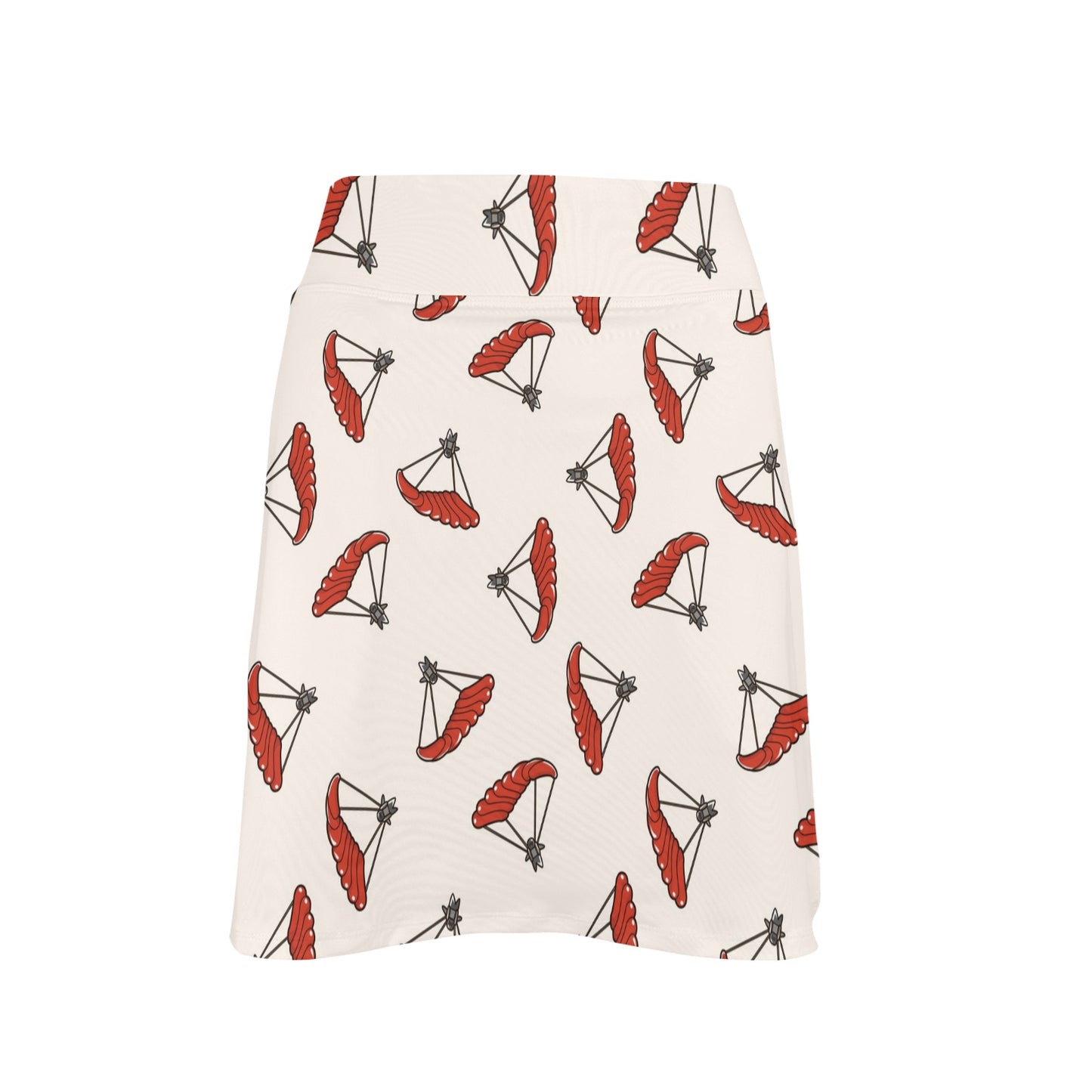 Skydiver Print Design LKS302 17" Golf & Pickleball Skort with Pockets