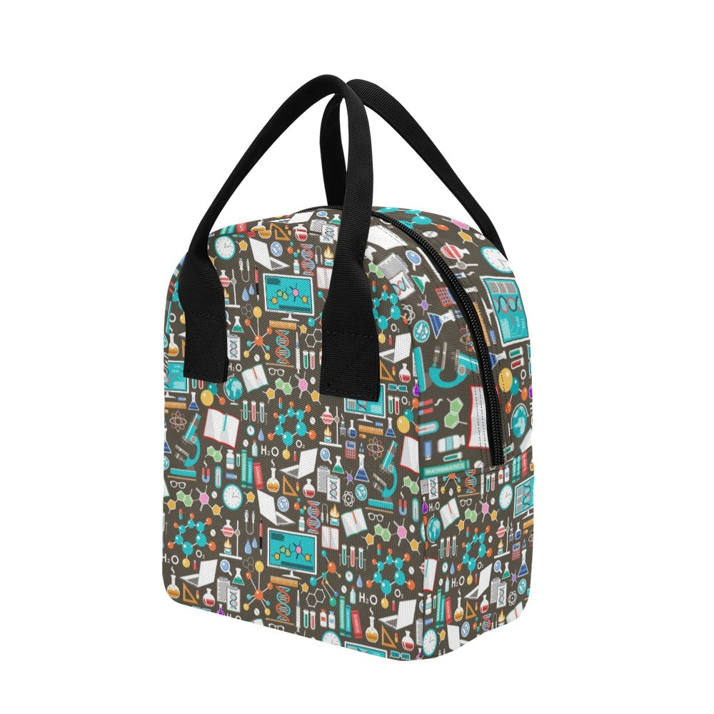 Science Print Design LKS303 Insulated Lunch Bag
