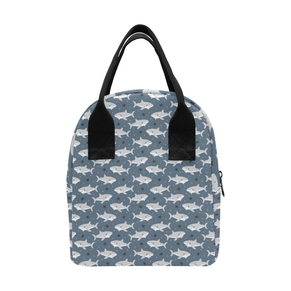 Shark Print Design LKS305 Insulated Lunch Bag