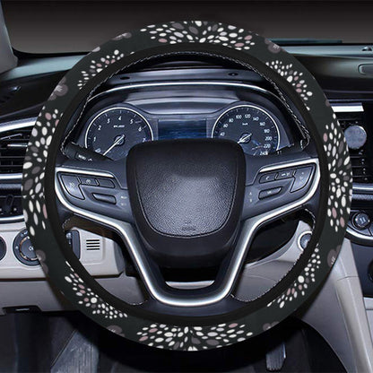 Tree Of Life Print Design LKS304 Steering Wheel Cover with Elastic Edge