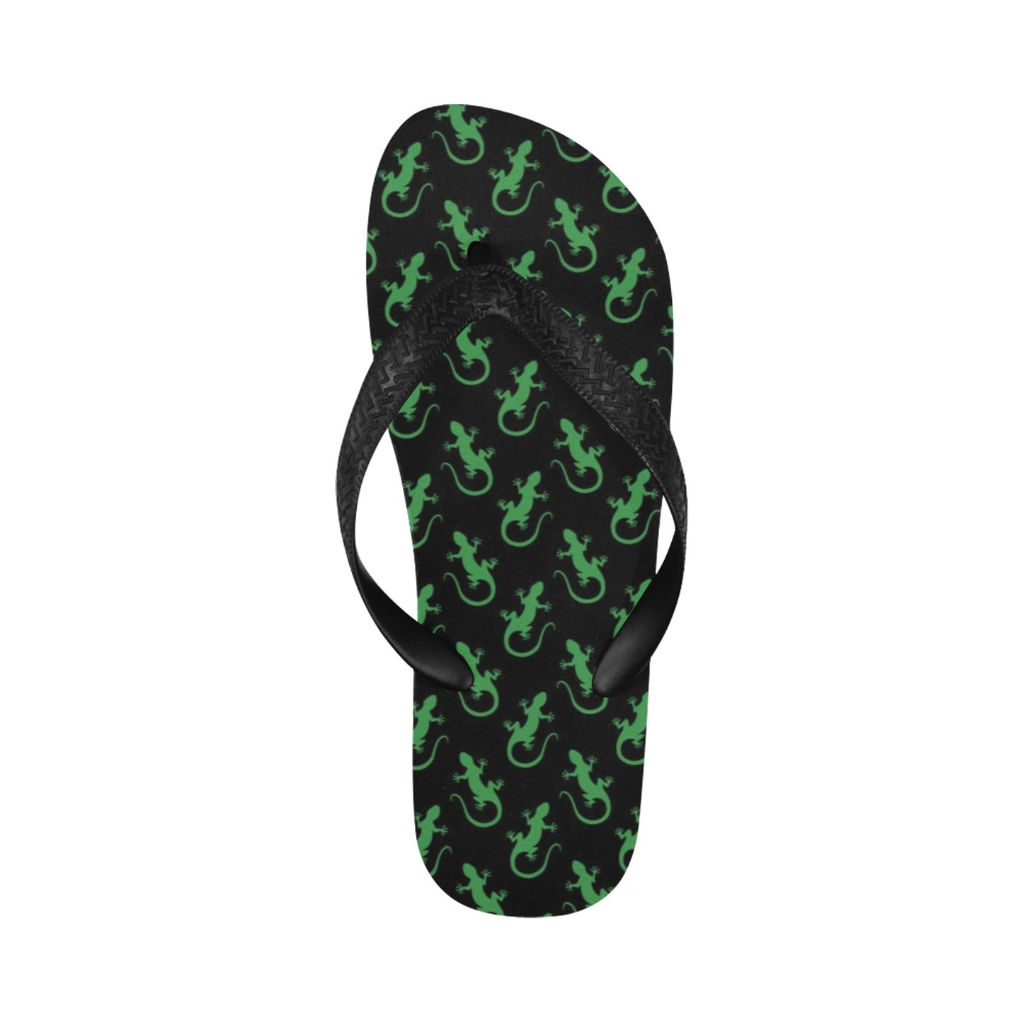 lizard Print Design LKS401 Flip Flops