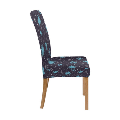 Zodiac Print Design LKS303 Dining Chair Slipcover