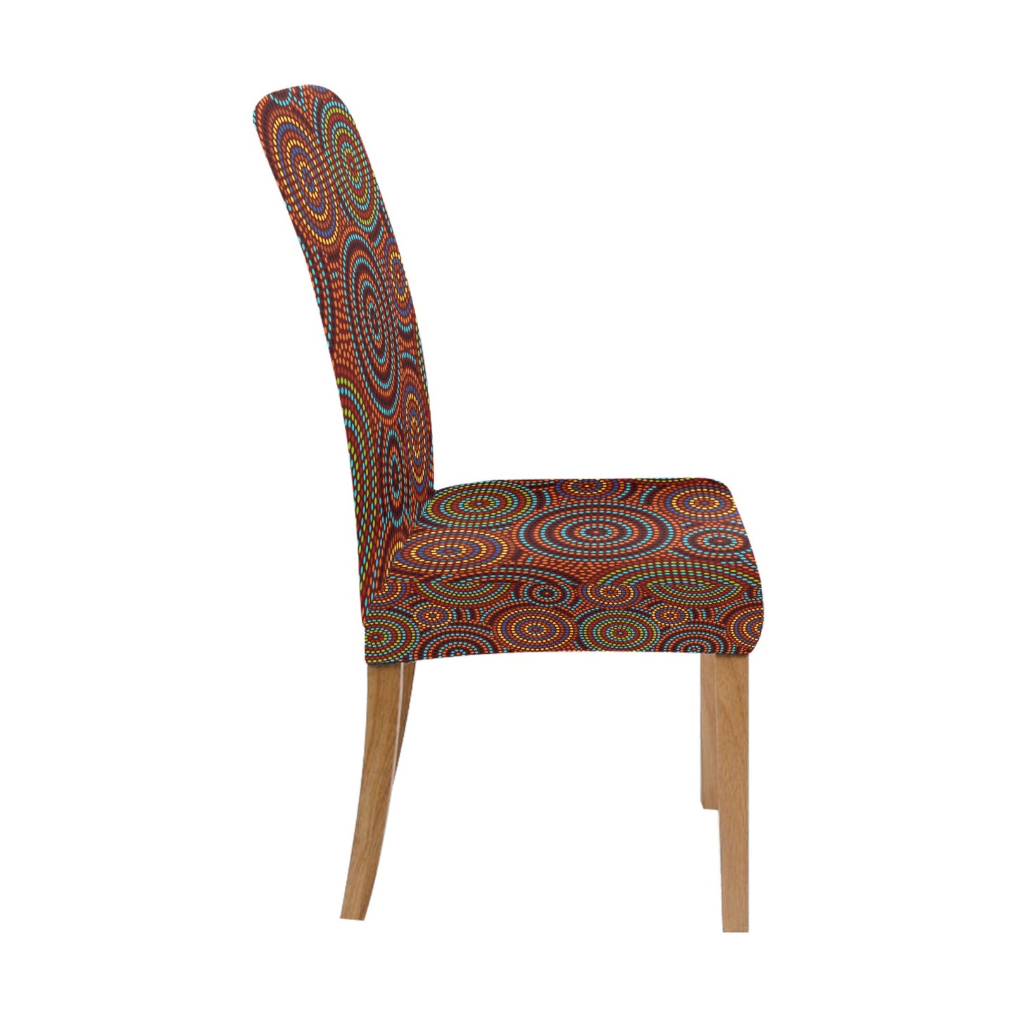 Aboriginal Print Design LKS403 Dining Chair Slipcover