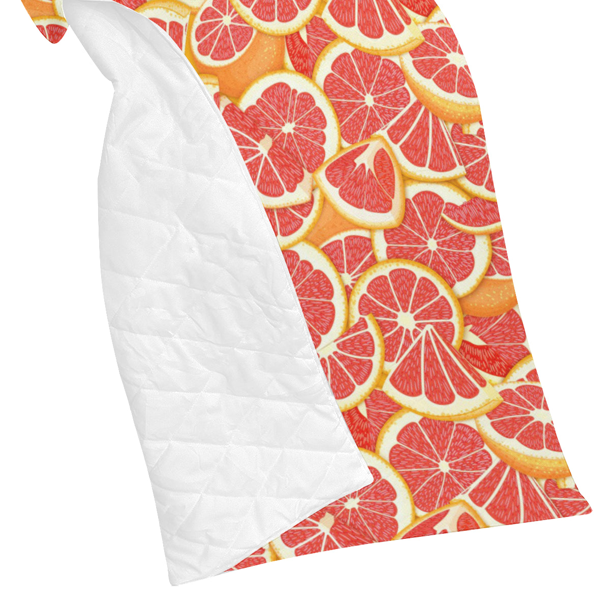 Grapefruit Pattern Print Design GF02 Premium Quilt
