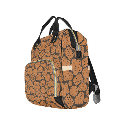Cracker Pattern Print Design 01 Diaper Bag Backpack