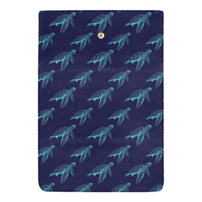 Sea Turtle Pattern Print Design T04 Women's Trifold Wallet