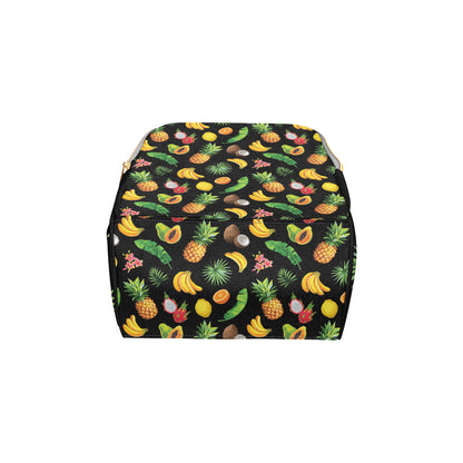 Tropical Fruits Pattern Print Design TF03 Diaper Bag Backpack