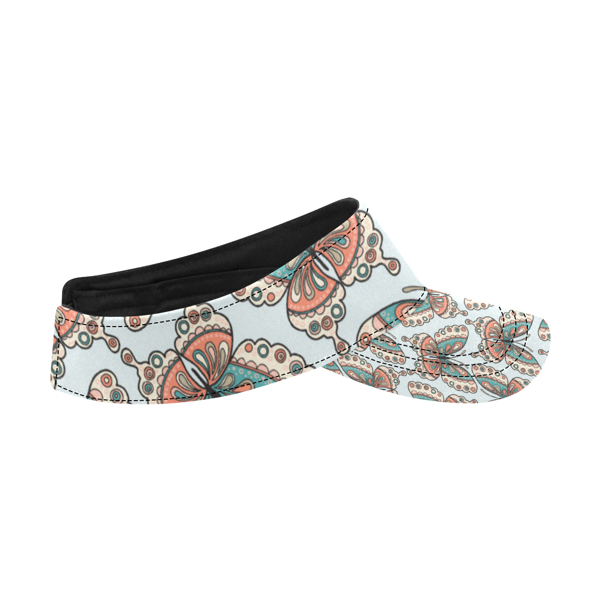 Butterfly Pattern Unisex Sun Visor