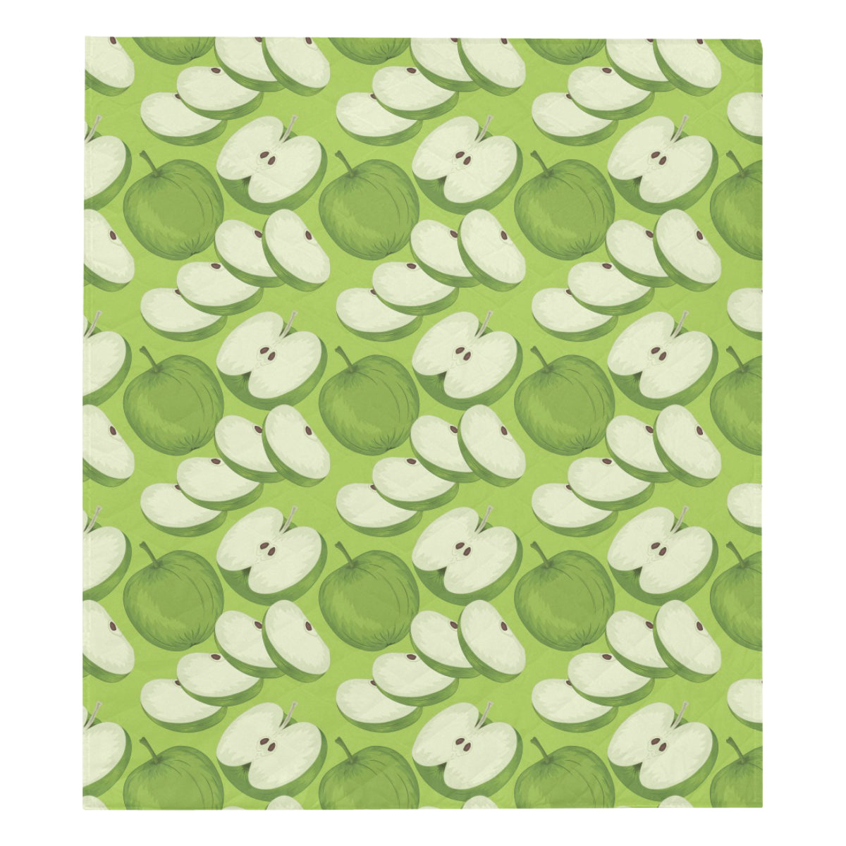 Apple Pattern Print Design AP010 Premium Quilt