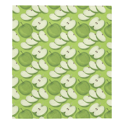 Apple Pattern Print Design AP010 Premium Quilt
