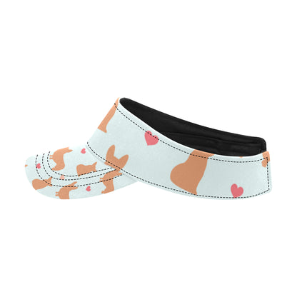 Pembroke Welsh Corgis Pattern Print Design A01 Unisex Sun Visor