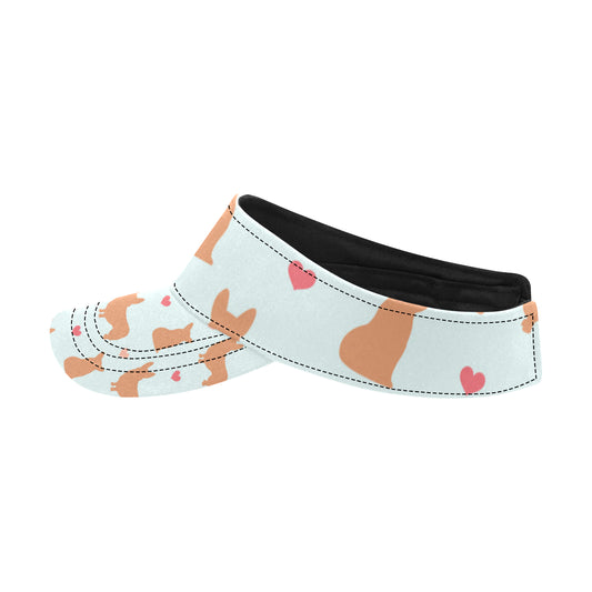 Pembroke Welsh Corgis Pattern Print Design A01 Unisex Sun Visor