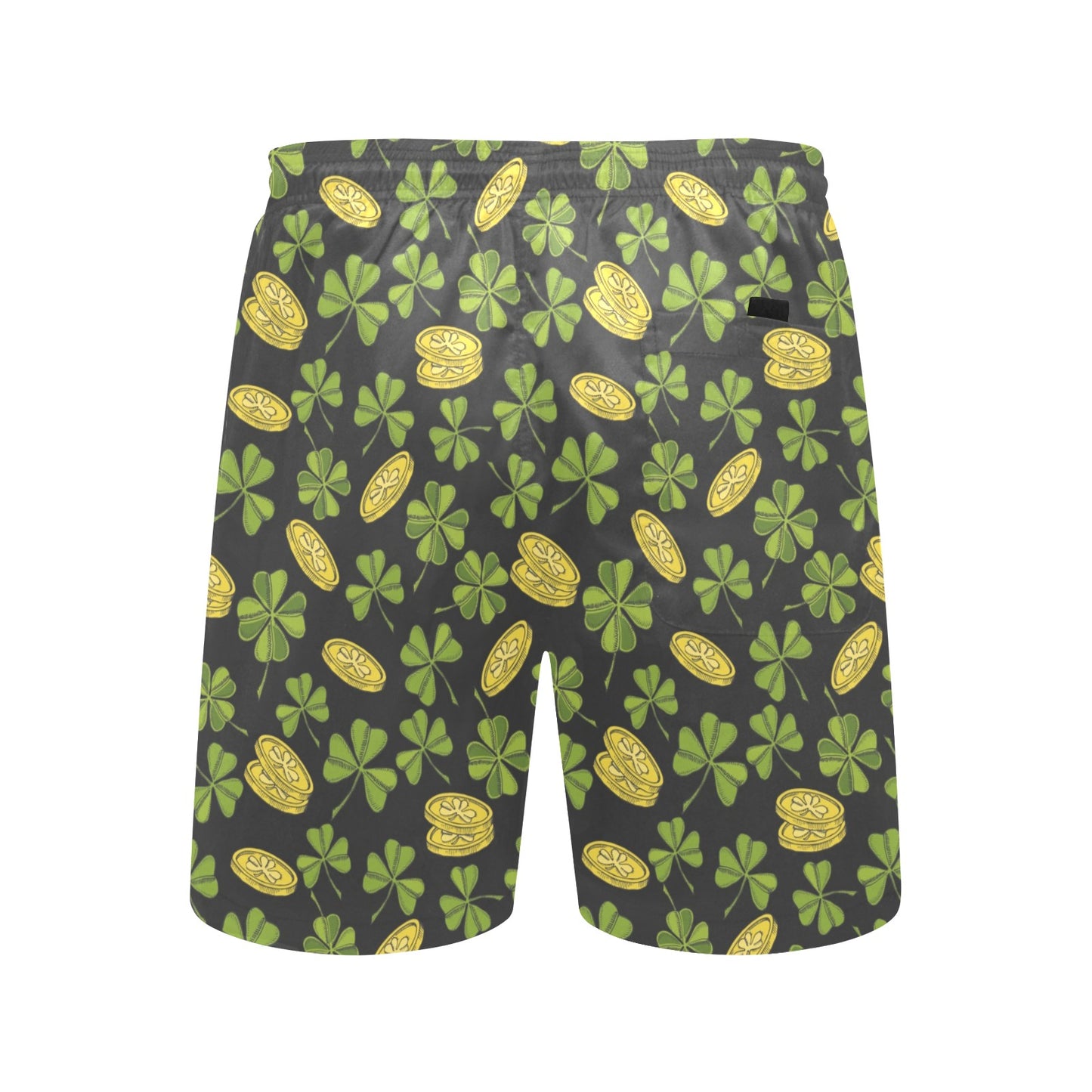 St Patricks Day Print Design LKS305 Men's Swim Trunks Beach Shorts