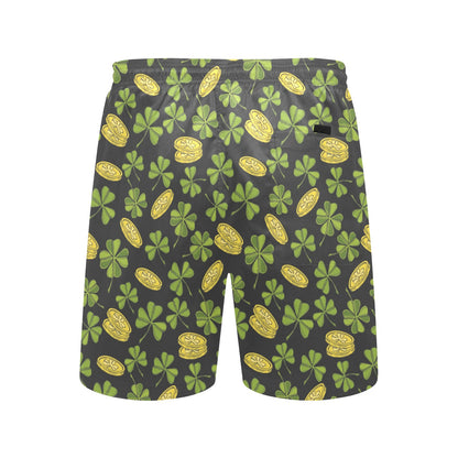 St Patricks Day Print Design LKS305 Men's Swim Trunks Beach Shorts