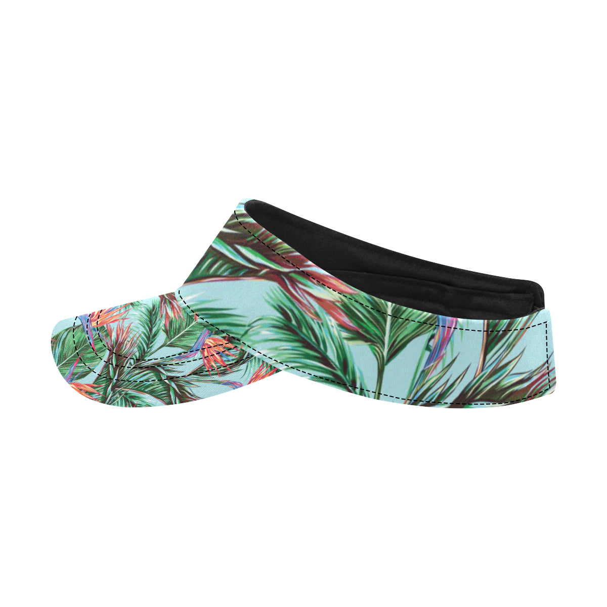 Bird Of Paradise Pattern Print Design BOP01 Unisex Sun Visor