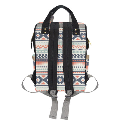 Tribal Aztec vintage pattern Diaper Bag Backpack