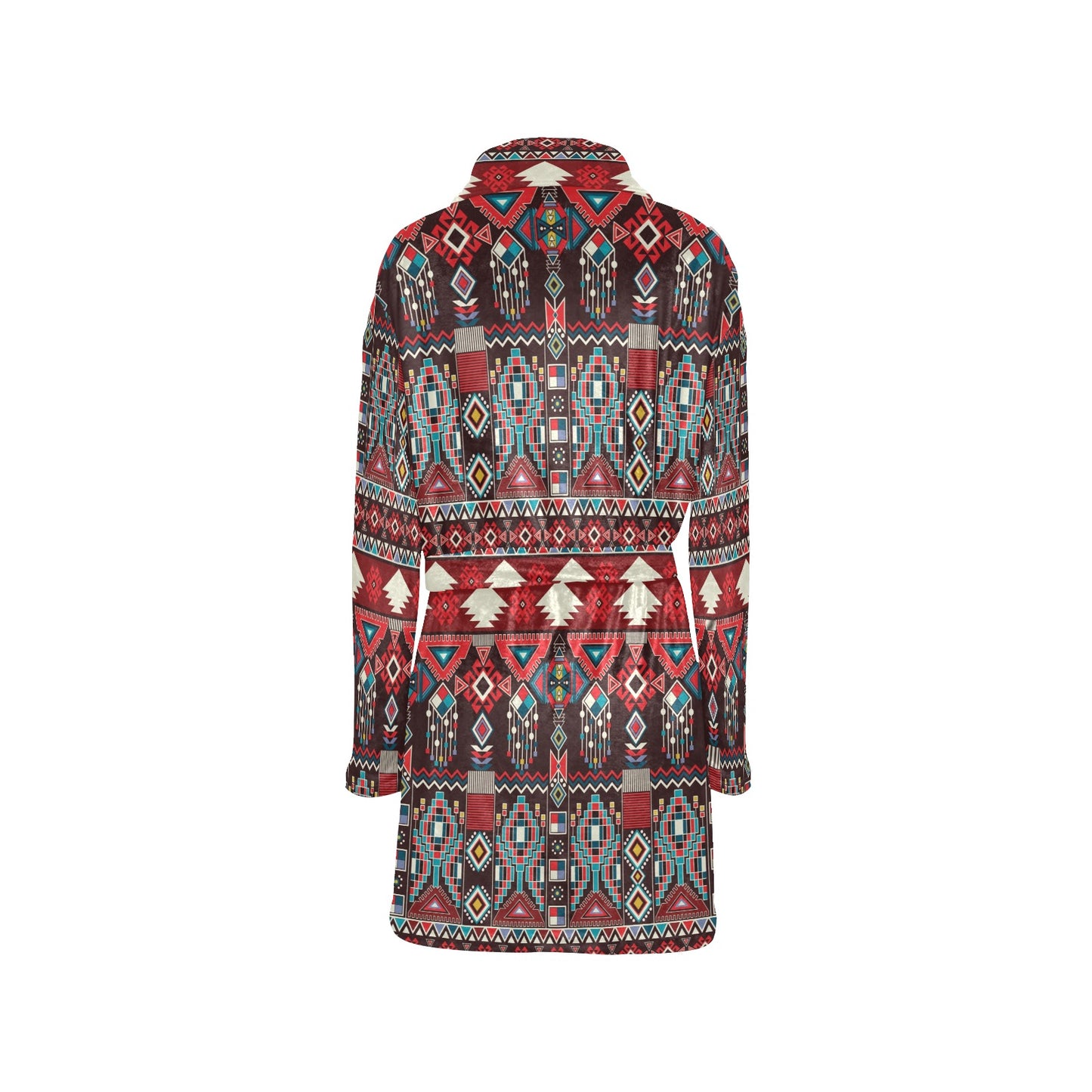 Tribal Aztec Indians native american Women's Fleece Robe