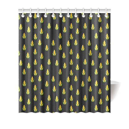 Corn Pattern Print Design 04 Shower Curtain