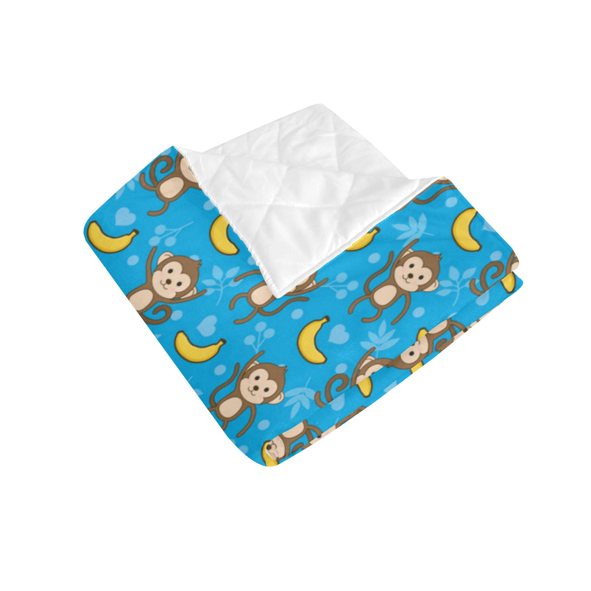 Monkey Pattern Print Design 05 Premium Quilt